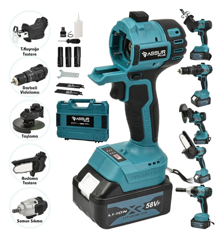 ASSUR 5 BAŞLIKI SET